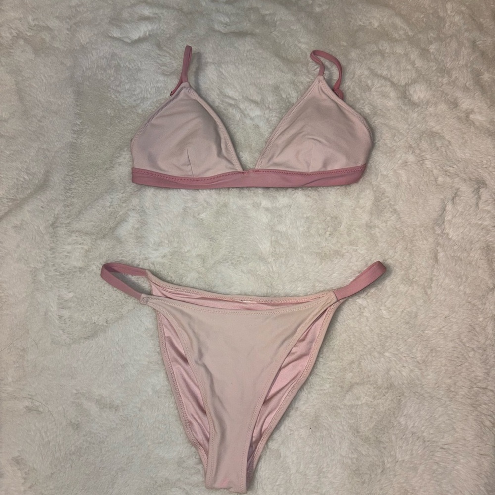 Pink bikini